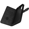 Miniatyrbild 1 av 5: Ingenting Telefon 1 Flip Wallet Fodral Video Support Funktion Svart Svart