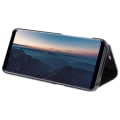 Pikkukuva 4 / 4: Housse Flip Cover - AVIZAR - Samsung Galaxy S8 Plus - Musta - Puolijäykkä - Telinetoiminto Svart