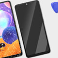 Miniatyrbillede 4 af 4: Skærm til Samsung Galaxy A31 LCD + Touchscreen + Original Samsung Chassis Sort Svart