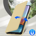 Miniatyrbillede 4 af 4: Hus - Xiaomi - Redmi Note 10 Pro - Øko-læder - Video Støtte - Gul Kortholder Gult guld