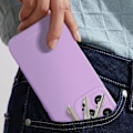 Miniatyrbillede 3 af 5: Etui til iPhone 16 Pro Max - ROAR - Luna - Silikone Matt Soft Touch - Beskyttet kamera Lila