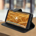 Miniatyrbillede 4 af 4: Housse til Samsung Galaxy A8 - Folio - Sort - Blød Taske - Videostøtte - Magnetisk Svart