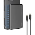 Miniatyrbillede 1 af 5: Ekstern Batteri - LINQ - iPhone MagSafe 8000mAh - USB-C 20W - USB-C Kabel Inkluderet - Grå Grå