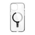 Miniatyrbillede 1 af 4: Speck Presidio Perfect-Clear Click-Lock Cover til iPhone 15/14/13 Klar/sølv