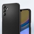 Miniatyrbillede 4 af 6: Etui til Samsung Galaxy A15 5G Silikone Gel Geometrisk mønster Spigen SGP Sort Svart