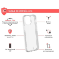 Pikkukuva 2 / 3: Coque - Force Case - iPhone 13 mini - Elinikäinen takuu - Läpinäkyvä - Kova Transparent