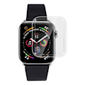 Pikkukuva 2 / 4: 3D kaareva 9H karkaistu lasi näytönsuoja Apple Watchille 40mm - AVIZAR - Läpinäkyvä