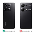 Pikkukuva 4 / 6: Kotelo Redmi Note 13 Pro 5G:lle - MAYAXESS - Lompakkoteline ja rannehihna - turkoosi Blå