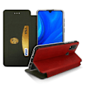 Miniatyrbild 2 av 4: Etui - Huawei - P smart 2020 - Läder av ko - Röd - Videostöd Röd