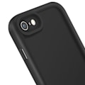 Miniatyrbillede 3 af 5: Coque til iPhone SE 2022 / 2020, 8 / 7 Silikone Hævede Kanter Sort Svart