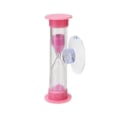 Miniatyrbillede 1 af 5: 1 stk. 2/3 Minut Brusebadstimer Tandbørstning Plastik Sugekop Timeglas Sandur