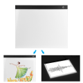 Miniatyrbilde 4 av 8: LED Light Tracing Board 3 Level Dimming A3 Størrelse Tegning Copyboard for Skisser