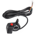 Miniatyrbilde 3 av 8: Elektrisk scooter 48V syre Elektrisk mengde Display EBicycle Tommel Gasshåndtak med frontlysknapp