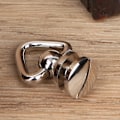 Miniatyrbillede 4 af 8: 4 STK Metal Ring Skrue Rundt Hoved Studs Nitte Nail Rotate Spikes DIY Læder Craft Hardware Tilbehør Sølv