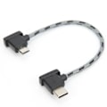 Pikkukuva 2 / 8: Oikeakulmainen kaukosäädin Type C - Micro USB -datakaapeli DJI Mavic Air 2 / Mini 2:lle