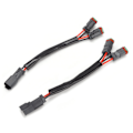 Miniatyrbilde 8 av 8: 2 stk LED arbeidslys sokkel ledningsnett 2‑leder 2Pin hann til hunn Universal for bil