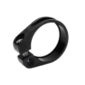 Miniatyrbillede 3 af 8: Cykelsadelpindsklemme 34,9 mm aluminiumslegering CNC-skæring Høj styrke Føles godt Quick Release CykelsadelpindsklemmeSort