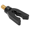 Miniatyrbilde 7 av 8: U Fiske Stang Støtter Fleksibilitet Elasticitet Antislip Holdbar Dobbelt Lag Plast Fiske Stang Holder Brakett