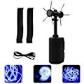 Miniatyrbilde 2 av 7: LED Flash Balls Toy Luminous Rotating Floating Toy Spiral Pill Electric Toy Adjustable Spiral Pill Generator
