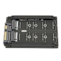 Miniatyrbillede 7 af 8: M.2 SSD til SATA Adapter 6Gbps transmission M.2 NGFF SATA 22PIN Port SATA SSD udvidelseskort til computer ENCNF2S H01