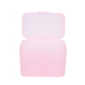 Pikkukuva 2 / 8: 2 Grids Nail Art Säilytyslaatikko Kynsilakan organizer kotelon pidikekotelo Pinkki