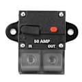 Miniatyrbillede 3 af 8: 12-42 VDC Heavy Duty Bil Auto Reset Inline Circuit Breaker Selvrecovery Sikring (50A)