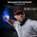Miniatyrbillede 4 af 5: 9 tommer selvlysende baseball, natkasteøvelsesbaseball