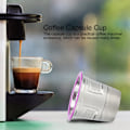 Miniatyrbild 7 av 8: Återanvändbar kaffekapselkopp i rostfritt stål Kaffemaskinstillbehör Passar för Keurig