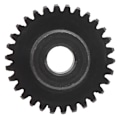 Miniatyrbillede 3 af 8: Spur Gear Stål 30 tand 6 mm DBore 0,8 Mod Hardware Industridele 430310060030