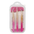 Miniatyrbilde 1 av 8: 3 stk Nail Art Pinsett rustfritt stål Rett bøyningstips Manikyr Rhinestone Nipper Gradient Farge