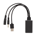 Pikkukuva 6 / 8: Ammattimainen auton Bluetooth 5.0 Aux-kaapeli USB-sovitin mikrofonilla Hyundai-autoihin