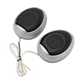 Miniatyrbilde 3 av 8: 2 stk Bildiskanthøyttalere 98dB 1000W Dome Interiør Stereo Lydhøyttaler for Sound System Silver