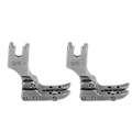 Miniatyrbillede 2 af 8: 2 stk Rulletrykfod Stål Robust Holdbar Anti-Slip Industriel Symaskine Trykfod med Leje
