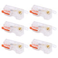 Miniatyrbilde 8 av 8: 10 stk Quick Wire-kontakt 1-i-1 ut-leder terminalblokk for elektrisk kontroll husholdningsapparater 250V 32A