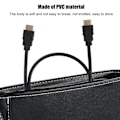 Miniatyrbillede 7 af 8: Guldbelagt Ultra HD 4K HDMI-kabel til stationære computere, digitale tv'er, routere, bærbare computere (0,5 m)