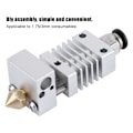 Miniatyrbilde 8 av 8: 3D-skriver rustfritt stål J-hode Hotend Ekstrudersett for Creality CR10 CR10S CR10S4 CR10S5