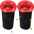 Miniatyrbillede 1 af 5: 2 stk til Bosch Flexxo Serie 4 Filter BBH32101 BBH3ZOO25