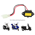 Miniatyrbillede 4 af 8: 5 STK Plast Holdbar Professionel Ladestik Oplader Interface Connector til E Bike Trehjulet cykel Generelt
