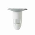 Miniatyrbilde 1 av 3: 2 stk. Luktett Shower Gulv Sluk Sifon Deksel Vask Sil Baderomsplugg Filter Hvit