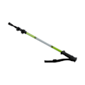 Miniatyrbillede 6 af 8: Tredelt aluminiumlegering Alpenstock korrosionsbestandig teleskopisk vandrestavGrøn