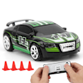 Pikkukuva 6 / 8: Mini RC-auto Can Box -virtalähde, nelitieohjaus, APP-kaksoistila, lapsen lelu, malli (musta)