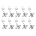 Miniatyrbillede 6 af 8: 10 stk Skægperle Metal Viking Style Hårperler Bug Insekt Design Tilbehør til Mænd Kvinder