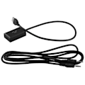 Miniatyrbillede 3 af 5: 7 Tommer Bil Skærm Audio Input AUX til USB Audio til