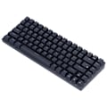 Miniatyrbillede 4 af 8: Gaming tastatur bærbar 84 taster TYPEC Keypads med baggrundsbelysningseffekter til pc-gamere bærbar computer arbejde