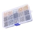 Miniatyrbillede 8 af 8: Dobbeltsidede runde nitter studs hardware tilbehør med håndpresseværktøj til DIY læderhåndværk taske tegnebøger
