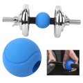 Pikkukuva 5 / 8: Silikoninen pyöreä tankokahvat tangon käsipainoadapteripallot käsikääre fitness .