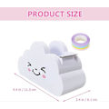 Miniatyrbillede 2 af 5: 1 Sæt Tape Dispenser Regnbueformet Washi Tape Dispensere Bord Washi Papir Dispenser til Kontor Hjem Skole