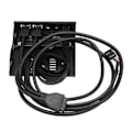 Miniatyrbillede 8 af 8: Frontpanel USB 3.2 Hub 10 Gbps Plug and Play Iron Shell Floppy Disk Reader til Win til Linux