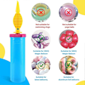 Miniatyrbillede 5 af 5: Oppustelig Ballonpumpe 2 STK Ballonluftpumpe, Manuel Pustemaskine til Bryllupper, Fødselsdagsfest og Jubilæum