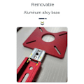Miniatyrbilde 4 av 5: Frese Spor Brakett Trebearbeiding Overfres Sirkel Jig kompatibel med Kantfreser Snekker Sirkel Kutter Guide Brett Verktøy-A